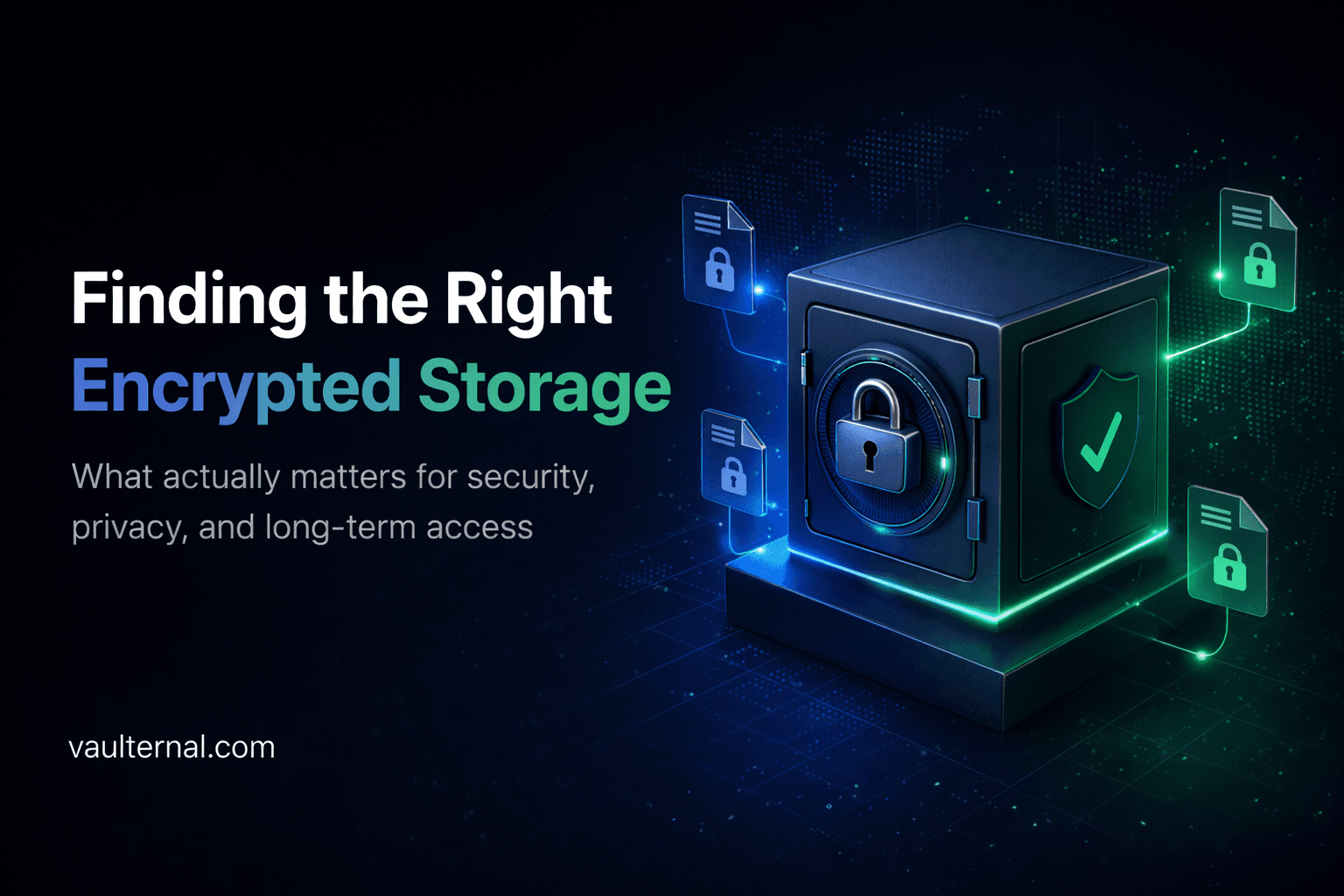 Finding the Right Encrypted Storage Solution for Your Personal Files