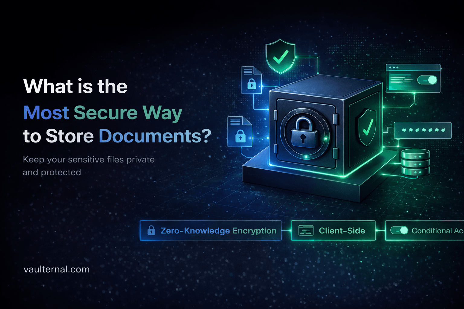 What Is the Most Secure Way to Store Documents?