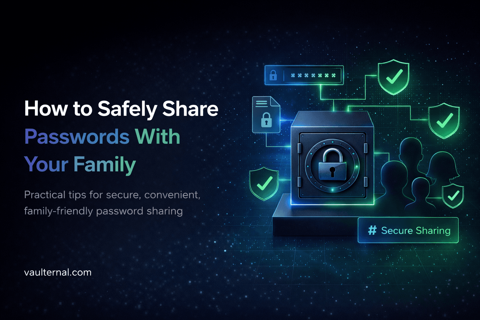 How to Safely Share Passwords With Your Family