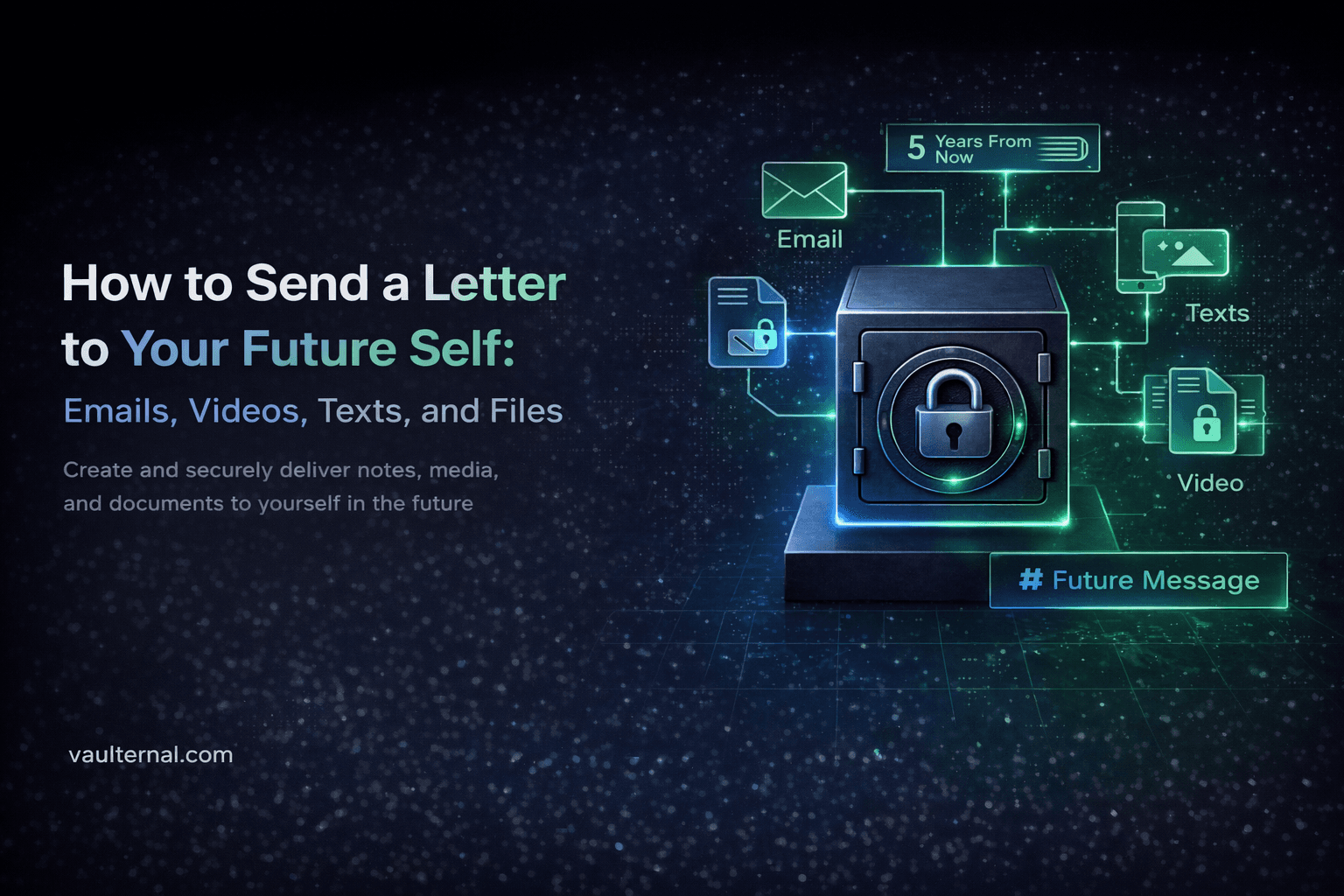 How to Send a Letter to Your Future Self: Emails, Videos, Texts, and Files