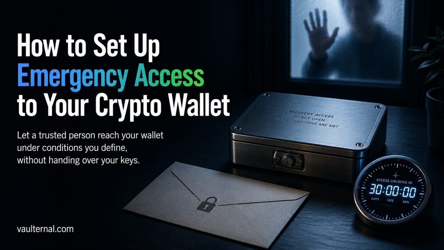 How to Set Up Emergency Access to Your Crypto Wallet